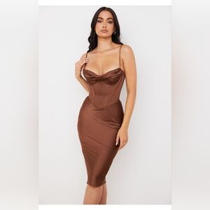 Chocolate "Myrna" House of CB- XS (plus cup)